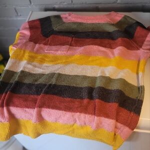 Striped Multicolor Women's Sweater-Torrid